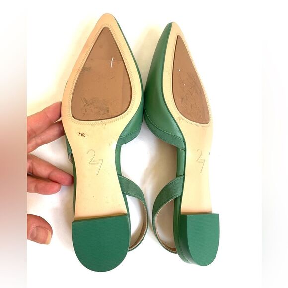 27 Edit Makenna Slingback Flat By Naturalizer 5.5 Green - Picture 8 of 10